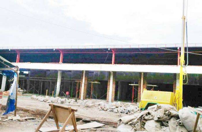 Belum Rampung, Pembangunan Pasar Konvensi Gempol kembali Digelontor Rp 5,1 M Belum Rampung, Pembangunan Pasar Konvensi Gempol kembali Digelontor Rp 5,1 M