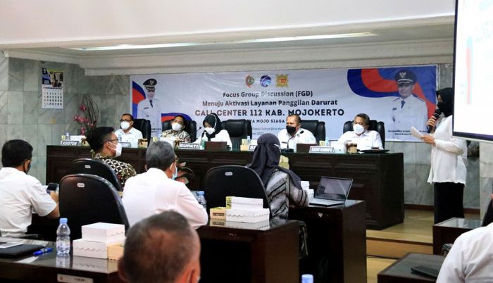 Pemkab Mojokerto Godok Layanan Darurat Call Center 112 Pemkab Mojokerto Godok Layanan Darurat Call Center 112