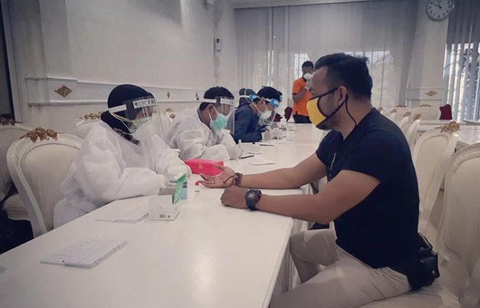 ​87 Jurnalis di Ponorogo Ikuti Rapid Test, Keseluruhan Nonreaktif