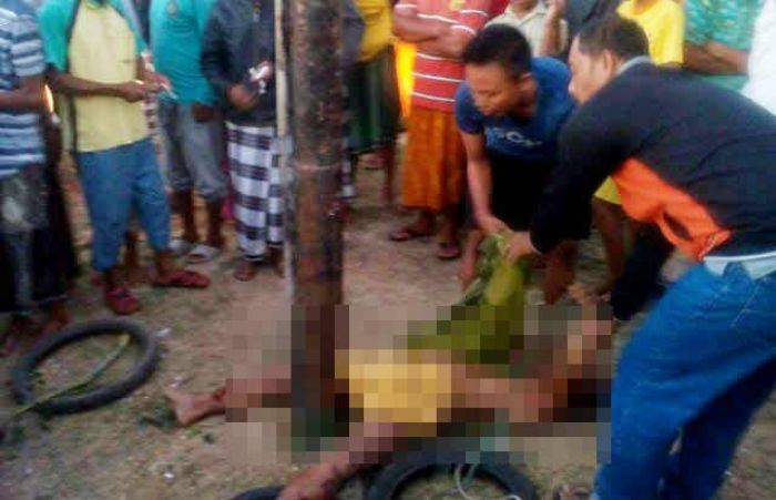 Nyolong, Maling di Waru Pamekasan Dimassa sampai Tewas Nyolong, Maling di Waru Pamekasan Dimassa sampai Tewas