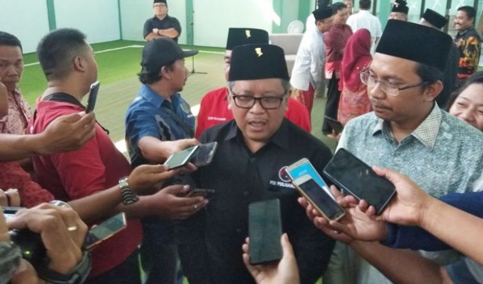 Ke Ponpes Bumi Sholawat Jelang Pelantikan Jokowi, Sekjen PDIP Sampaikan Terima Kasih ke Nahdliyin