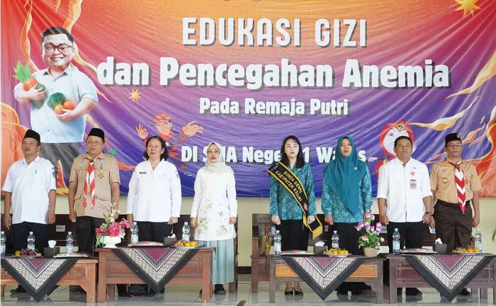 Cegah Anemia, Bunda Genre dan Wakil Bupati Kediri Berikan Edukasi Gizi ke Remaja Putri Cegah Anemia, Bunda Genre dan Wakil Bupati Kediri Berikan Edukasi Gizi ke Remaja Putri