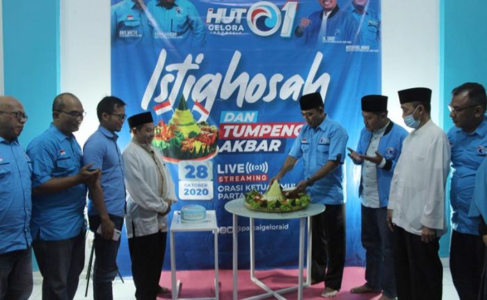 Ada Istighotsah dan Tumpengan Akbar di HUT Partai Gelora ke-1 Ada Istighotsah dan Tumpengan Akbar di HUT Partai Gelora ke-1