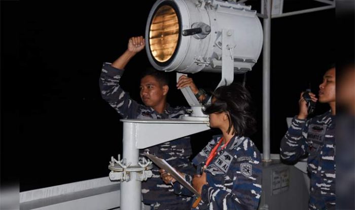 Di Tengah Laut Jawa, Unsur Kogasgabfib Armada Jaya XXXVII Laksanakan Serial Latihan Laut