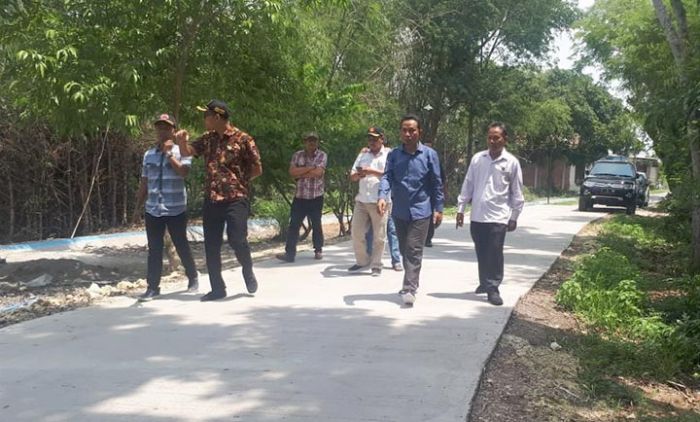 Komisi C DPRD Lamongan Tegaskan Pengerjaan Proyek Jalan Sangat Bagus