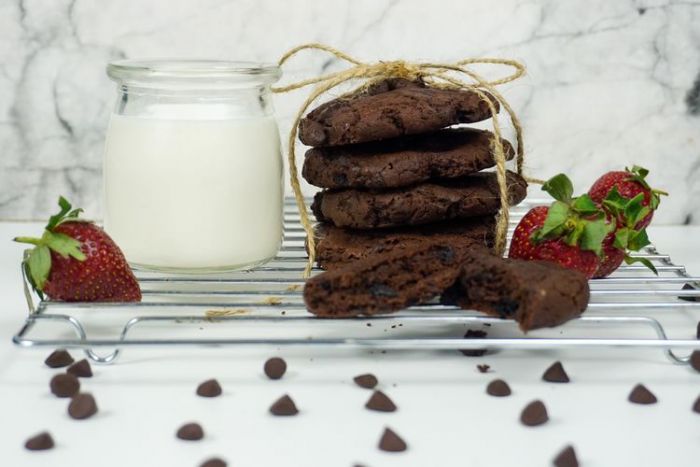 Resep Fudgy Brownie Cookies Cokelat Lumer Resep Fudgy Brownie Cookies Cokelat Lumer