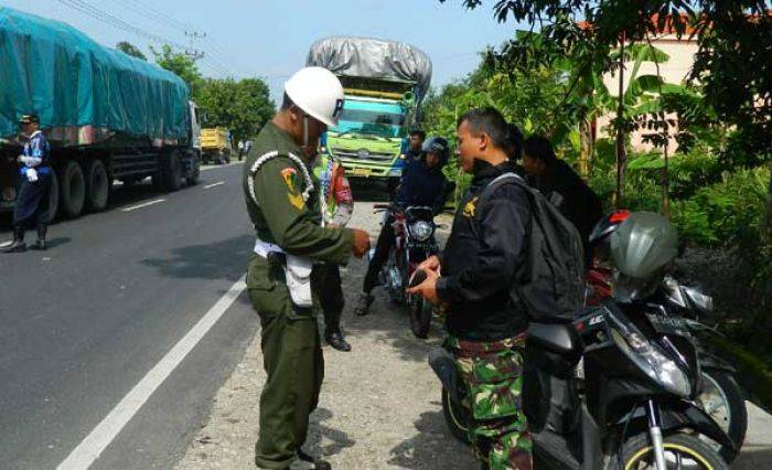 Razia Gabungan di Ngawi, Dishub LLAJ Jatim dan Sub Denpom Ngawi Incar Segala Jenis Kendaraan