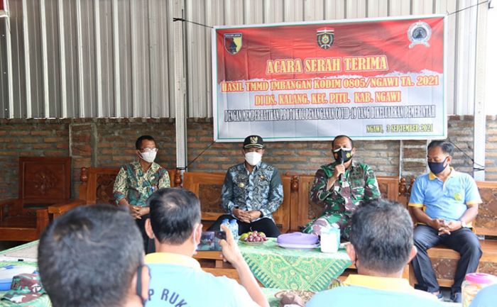 Pembangunan Rampung, Kodim Ngawi Serahkan Hasil Karya Bakti ke Pemkab Pembangunan Rampung, Kodim Ngawi Serahkan Hasil Karya Bakti ke Pemkab