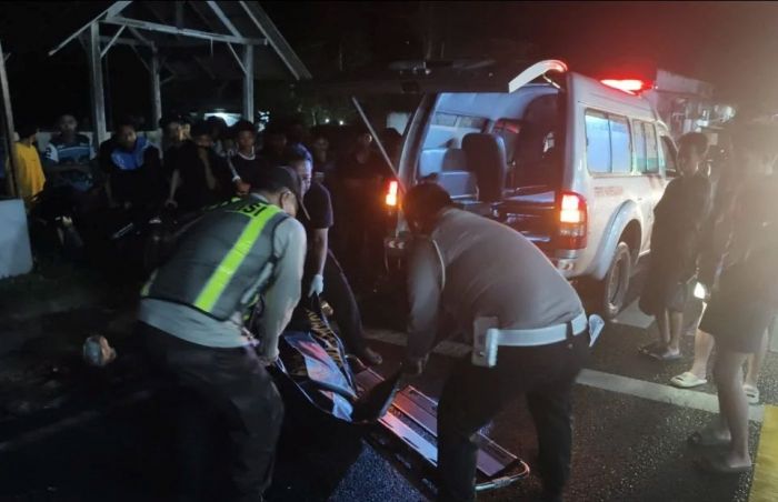 Tabrak Lari Antara Bus dan Motor di Pamekasan, Penumpang Tewas di Lokasi