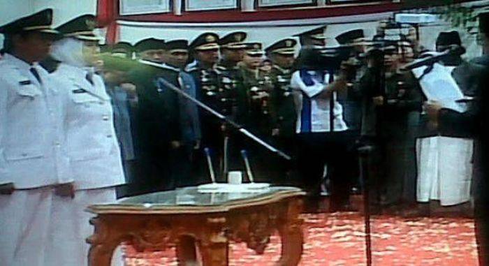 Samsul Ashar Hadiri Pelantikan Walikota Kediri Terpilih