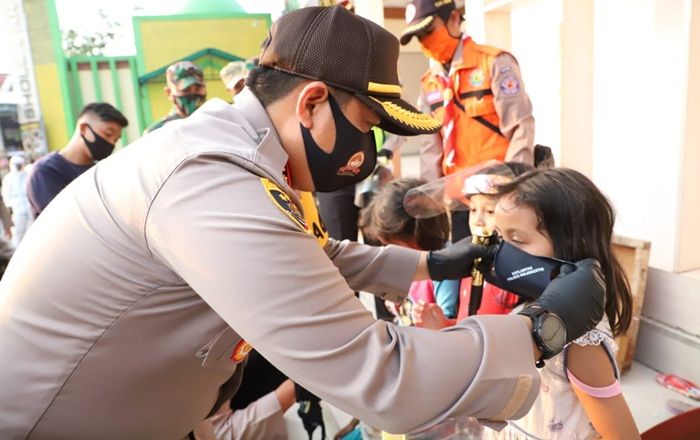 Kapolres Mojokerto Bersama Forkopimda Tinjau Kawasan Wisata Tangguh Semeru