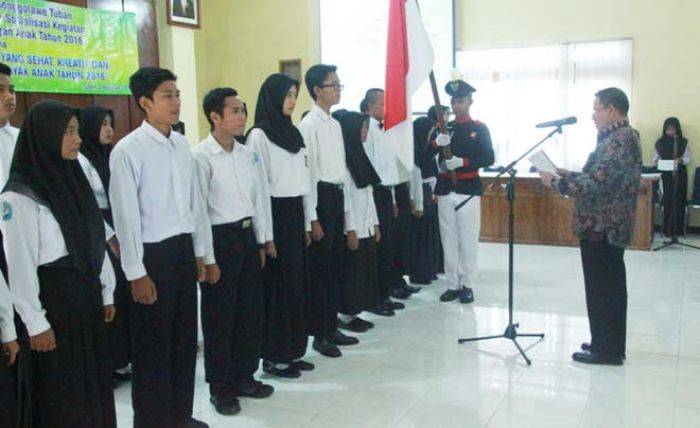 Wabup Tuban Kukuhkan Pengurus Forum Anak Ronggolawe