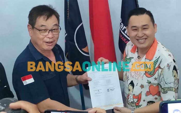 Ketua PSI Kota Kediri Daftar Bacawali ke NasDem Ketua PSI Kota Kediri Daftar Bacawali ke NasDem