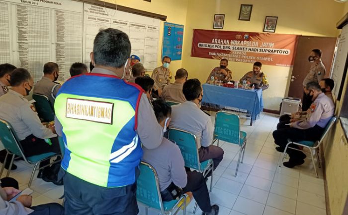 Wakapolda: Bhabinkamtibmas Harus Jadi Ujung Tombak Penanganan Percepatan Covid-19 Wakapolda: Bhabinkamtibmas Harus Jadi Ujung Tombak Penanganan Percepatan Covid-19