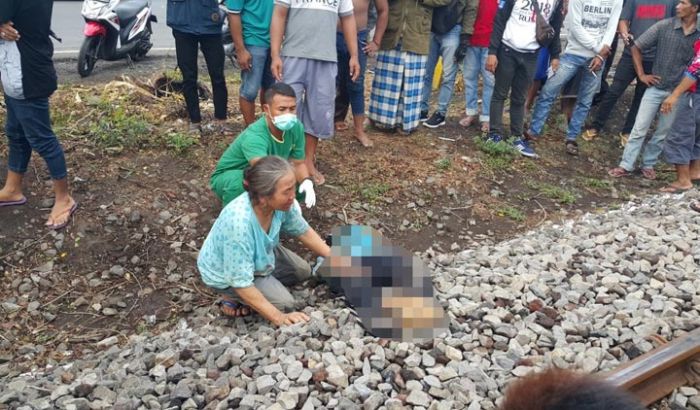 Dihantam Kereta Api, Petani Asal Probolinggo Tewas