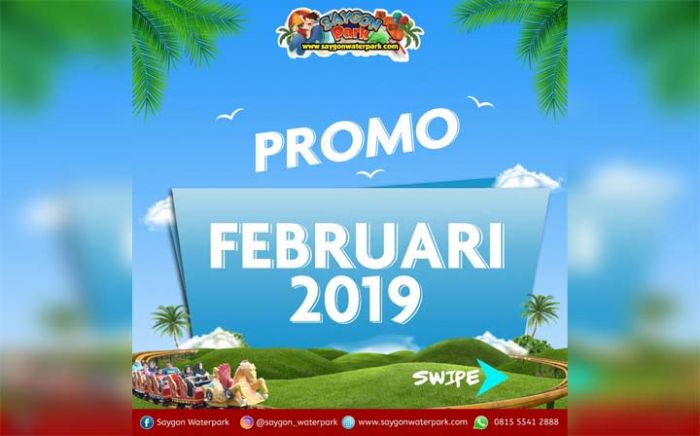 Promo Menarik di Saygon Waterpark Selama Bulan Februari, Cekidot! Promo Menarik di Saygon Waterpark Selama Bulan Februari, Cekidot!