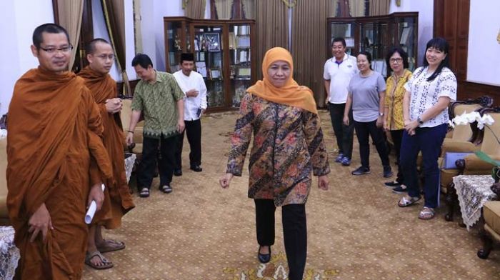 Jelang Perayaan Waisak, KBTI Temui Gubernur Khofifah Jelang Perayaan Waisak, KBTI Temui Gubernur Khofifah