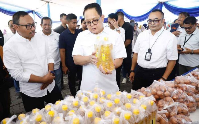 Gelar Pasar Murah Jelang Ramadhan, Pj Gubernur Jatim Bilang Begini