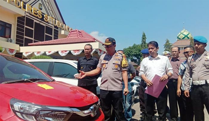 ​Polres Situbondo Kembalikan 18 Kendaraan Hasil Kejahatan ke Pemiliknya