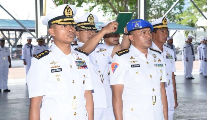Panglima Pimpin Sertijab Pejabat Strategis Koarmada II Panglima Pimpin Sertijab Pejabat Strategis Koarmada II