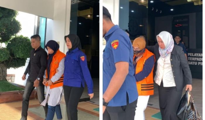 Kejari Kabupaten Kediri Tahan 2Tersangka Dugaan Kredit Fiktif di Bank BUMN Unit Kras