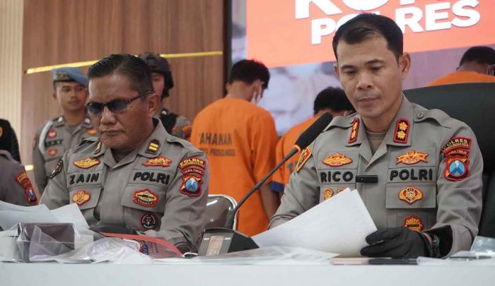 Polres Probolinggo Kota Ringkus Pelaku Perampokan Polres Probolinggo Kota Ringkus Pelaku Perampokan