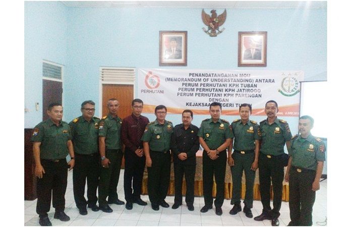 Antisipasi Hukum, Perhutani MoU dengan Kejari Tuban Antisipasi Hukum, Perhutani MoU dengan Kejari Tuban