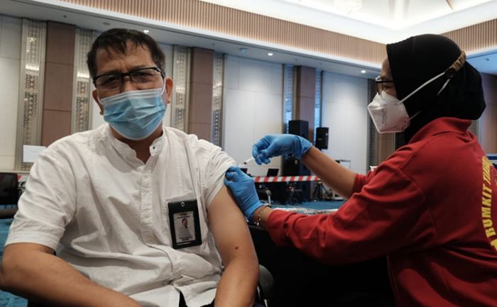 Menuju 100 Persen, PJB Gandeng Kodam V Brawijaya Gelar Vaksinasi Dosis 2