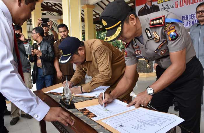 Pemkab dan Polresta Sidoarjo MoU, Sepakat Narkotika Masuk Kurikulum Sekolah