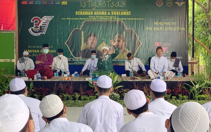 Rayakan Dies Natalis ke-31, Poltekbang Surabaya Gelar Istigasah Hingga Pembukaan Padat Karya