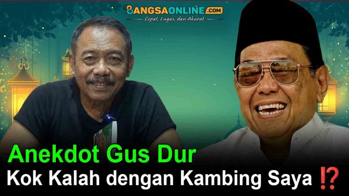 Edisi Perdana Anekdot Gus Dur, Menertawakan Diri Sendiri Ala KH Abdurrahman Wahid