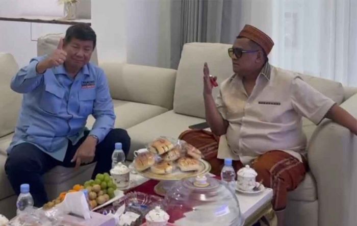 Temui Adik Kandung Prabowo, Haji Her Bahas Kesejahteraan Petani Tembakau Temui Adik Kandung Prabowo, Haji Her Bahas Kesejahteraan Petani Tembakau