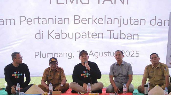 Petani Jalur Pipa Minyak Lapangan Banyu Urip Tuban Terapkan Pertanian Alami Petani Jalur Pipa Minyak Lapangan Banyu Urip Tuban Terapkan Pertanian Alami