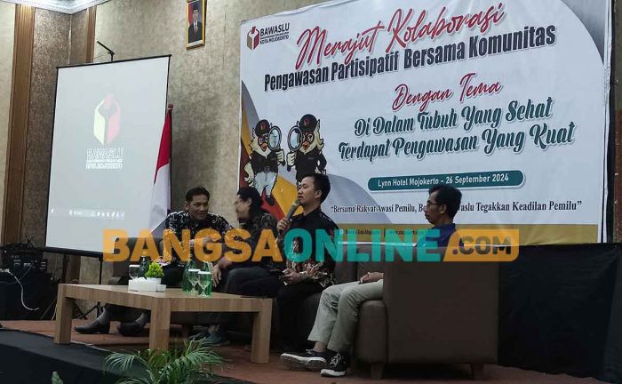 Diharapkan Ikut Awasi Pemilu, Bawaslu Kota Mojokerto Gandeng Emak-emak Diharapkan Ikut Awasi Pemilu, Bawaslu Kota Mojokerto Gandeng Emak-emak