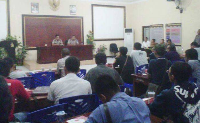 Audiensi, Kasat Reskrim Polres Sumenep Akhirnya Minta Maaf kepada Jurnalis