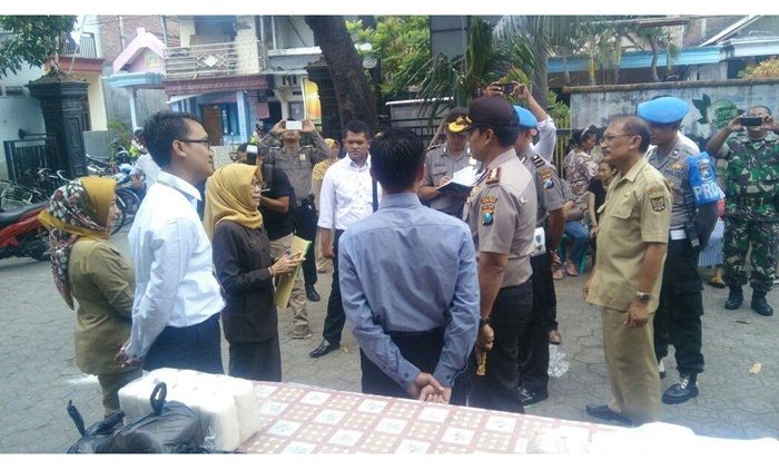 Sidak Pasar, Satgas Pangan Kota Kediri Temukan Pedagang Jual Beras Bulog