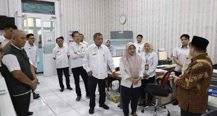 Kepala Kanwil BPN Jatim Sidak ke Kantah Kota Pasuruan, Targetkan Zero Tunggakan Akhir Tahun