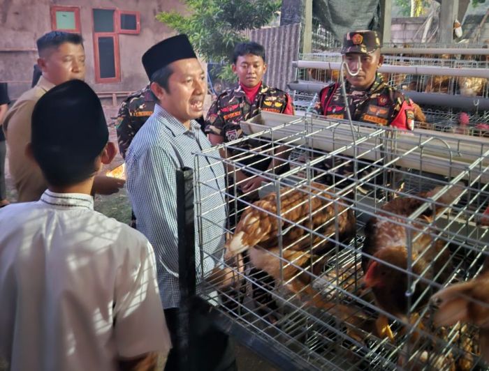 Ketua Umum Ansor Kunjungi Peternakan Ayam Kadernya di Jombang, Dorong Usaha Gotong Royong