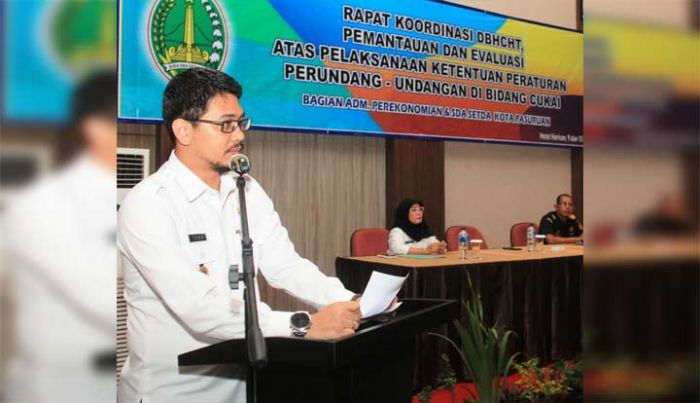 Pemkot Pasuruan Gelar Rakor DBHCHT, Evaluasi Pelaksanaan Perundang-undangan Bidang Cukai Pemkot Pasuruan Gelar Rakor DBHCHT, Evaluasi Pelaksanaan Perundang-undangan Bidang Cukai