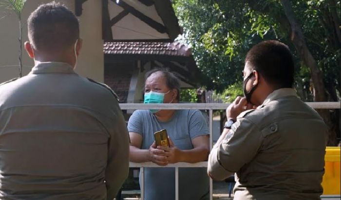 Kerasan, Pasien Ruang Isoter Kota Kediri Menolak Dipulangkan