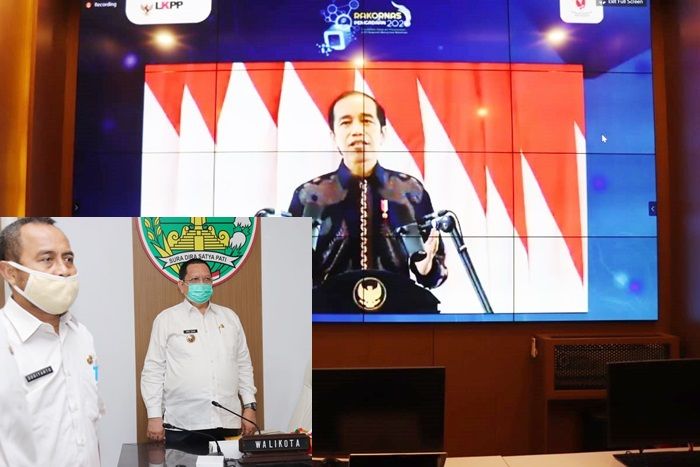 Pjs. Wali Kota Pasuruan Hadiri Rakornas Pengadaan Barang/Jasa Virtual Pjs. Wali Kota Pasuruan Hadiri Rakornas Pengadaan Barang/Jasa Virtual