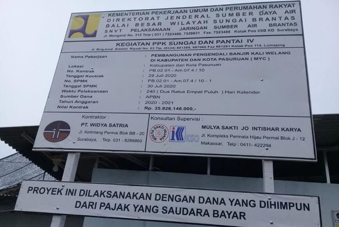 PT. WS Menang Lelang Normalisasi Sungai Welang, Warga Resah, Proyek Asal-asalan PT. WS Menang Lelang Normalisasi Sungai Welang, Warga Resah, Proyek Asal-asalan