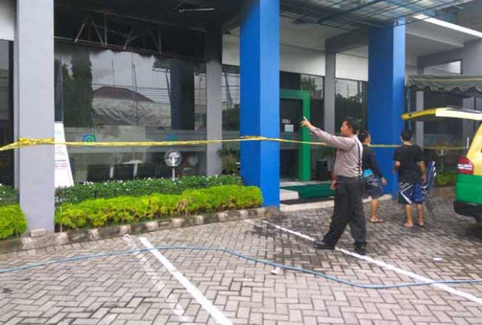 Kantor BPJS Kesehatan Kota Kediri Terbakar