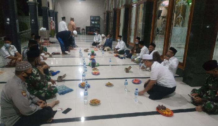 Jaga Kamtibmas, Forkopimka Kecamatan Krembung Gelar Safari Ramadan