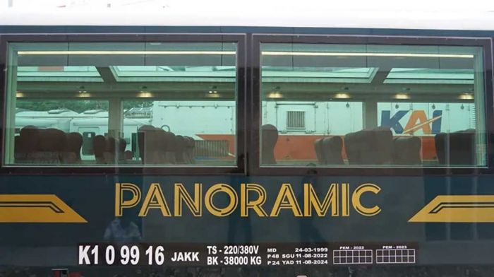 Pelanggan Kereta Panoramic KAI Naik 62 Persen dalam 5 Bulan