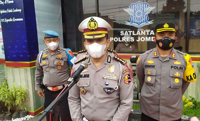 Kunjungi Jombang, Tim Korlantas Polri Pastikan Kesiapan Pengamanan Tahun Baru