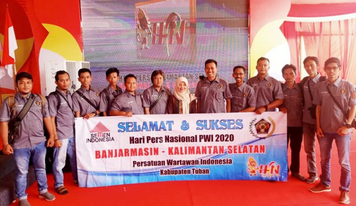 Didukung Semen Indonesia, PWI Tuban Hadiri Puncak HPN 2020