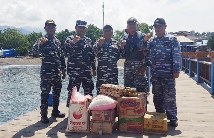 Satgas Garda Sakti 19 Kirim Bantuan ke Posal Ende Satgas Garda Sakti 19 Kirim Bantuan ke Posal Ende