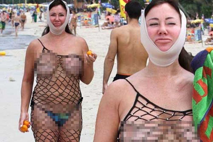 Usai Bengkak Bernanah Bau Tikus di Mulutnya Njebrot, Lisa Appleton Tampil dengan Swimsuit Jaring Usai Bengkak Bernanah Bau Tikus di Mulutnya Njebrot, Lisa Appleton Tampil dengan Swimsuit Jaring