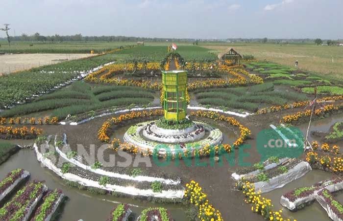 Indahnya Taman Pertanian di Banjarsari Jombang, Terdapat 200 Lebih Varietas Tanaman